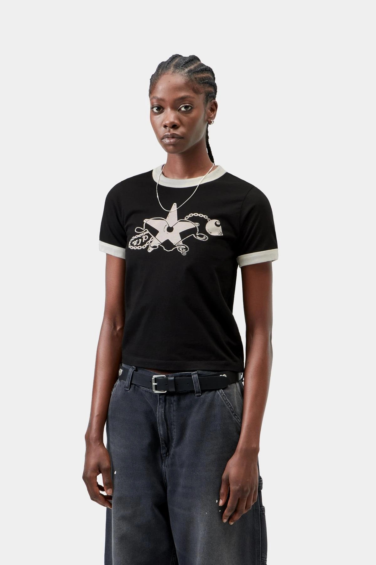 Women's S/S Outlaw Star Ringer T-Shirt