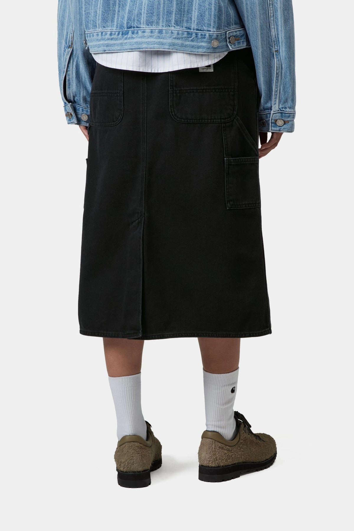 W' Double Knee Skirt