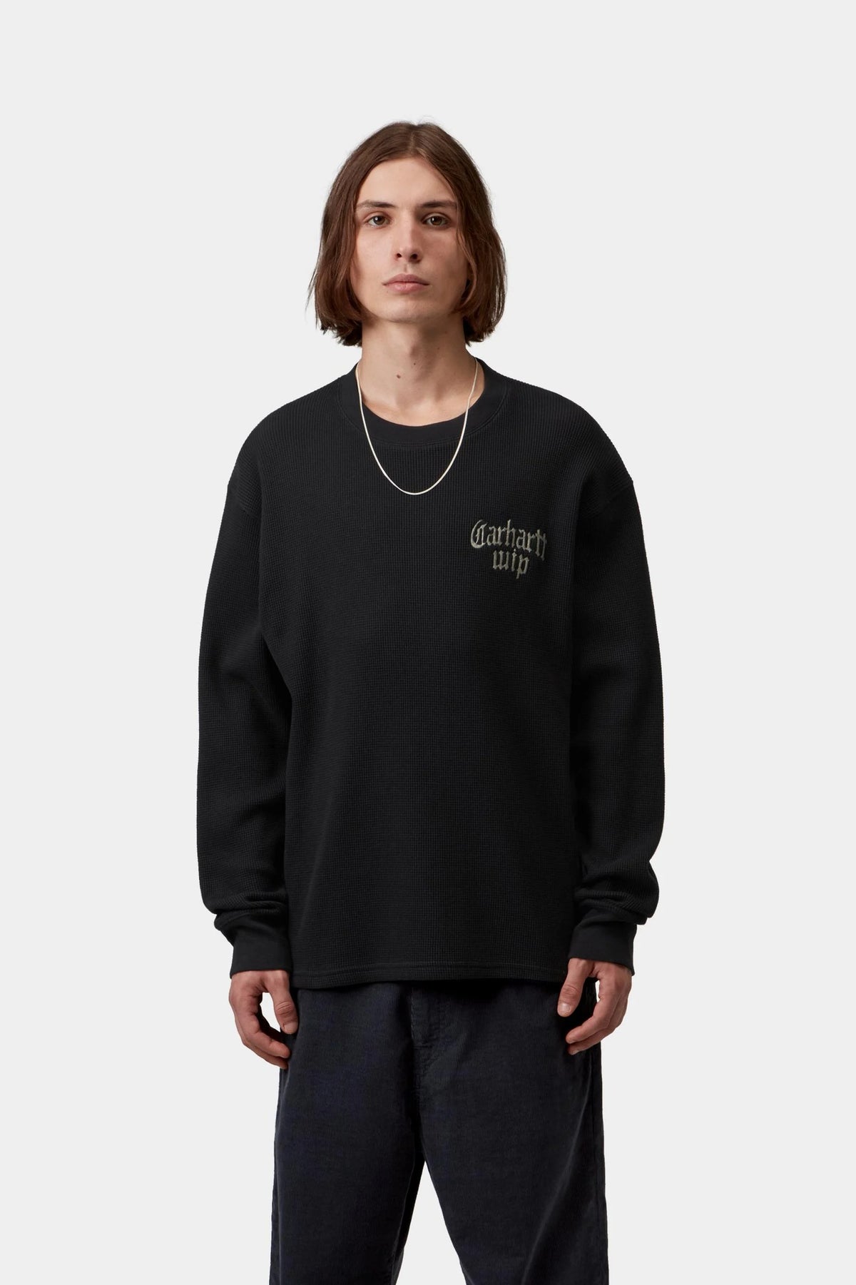 L/S Blackletter Waffle T-Shirt
