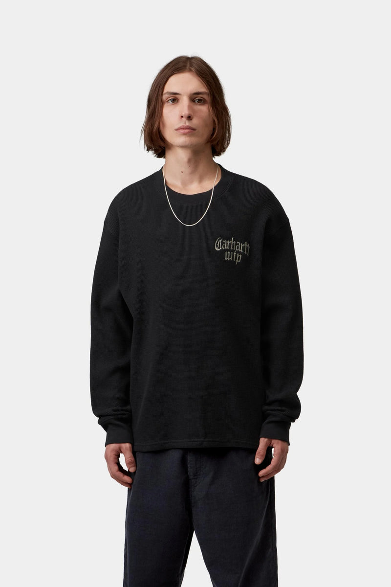 L/S Blackletter Waffle T-Shirt