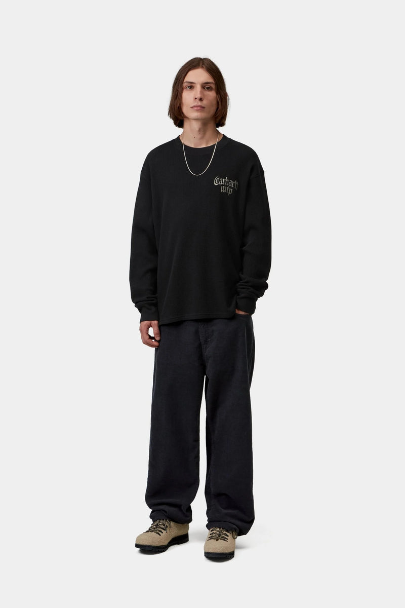 L/S Blackletter Waffle T-Shirt