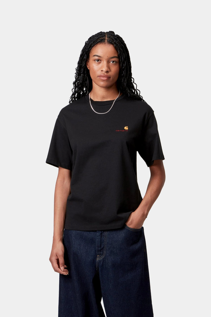 W' S/S American Script T-Shirt