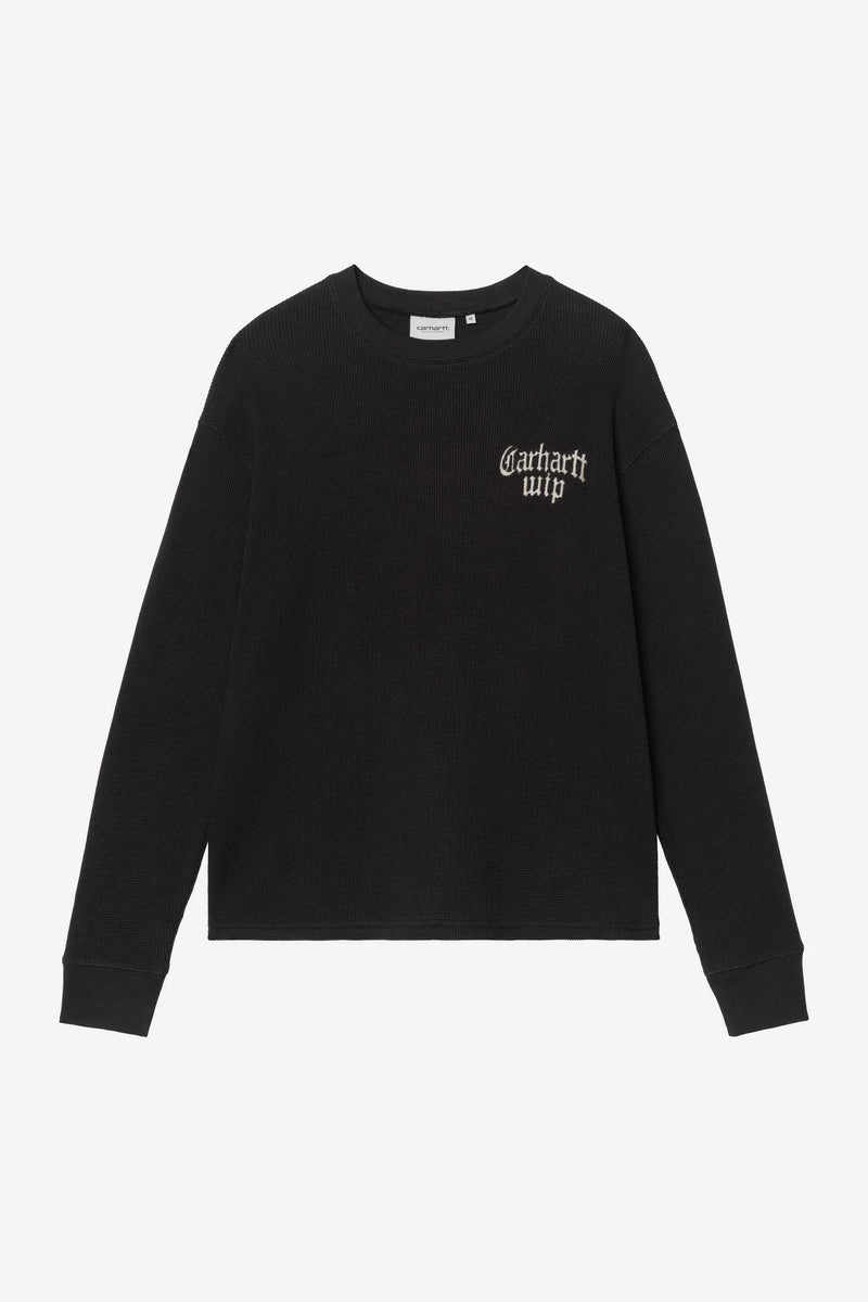 L/S Blackletter Waffle T-Shirt