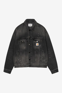 Black, Destroy wash, splatter