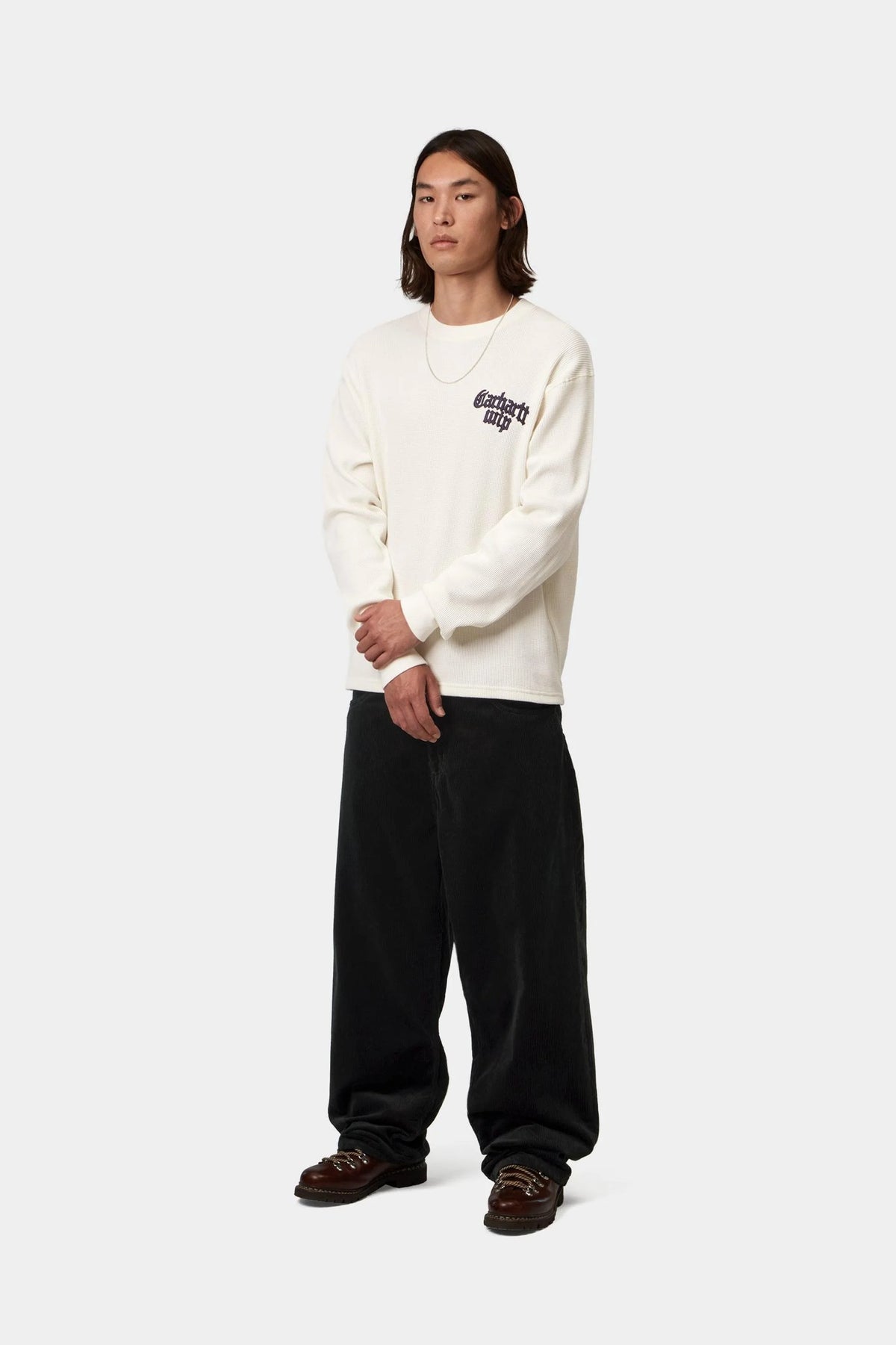 L/S Blackletter Waffle T-Shirt