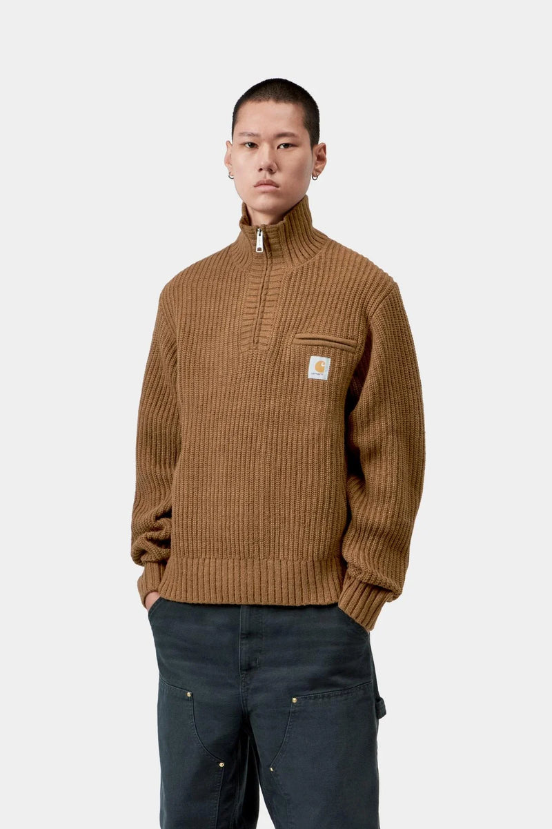 Detroit Half Zip Sweater