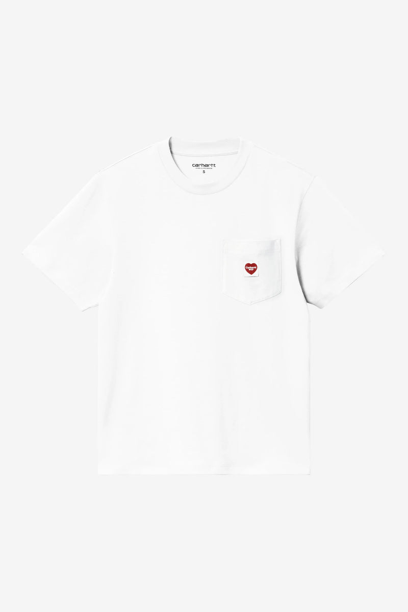 Women's S/S Pocket Small Heart T-Shirt