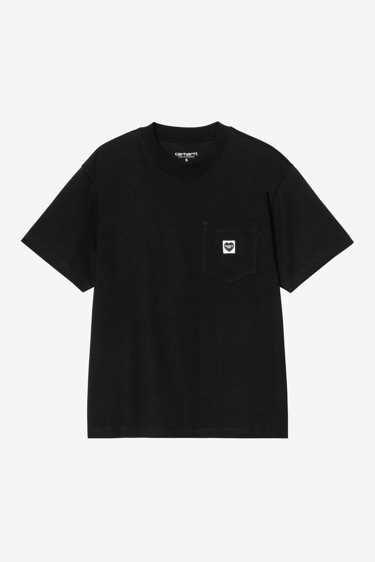 Women's S/S Pocket Small Heart T-Shirt