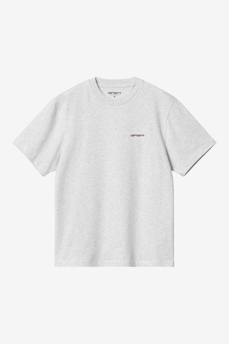 Women's S/S Script Embroidery T-Shirt