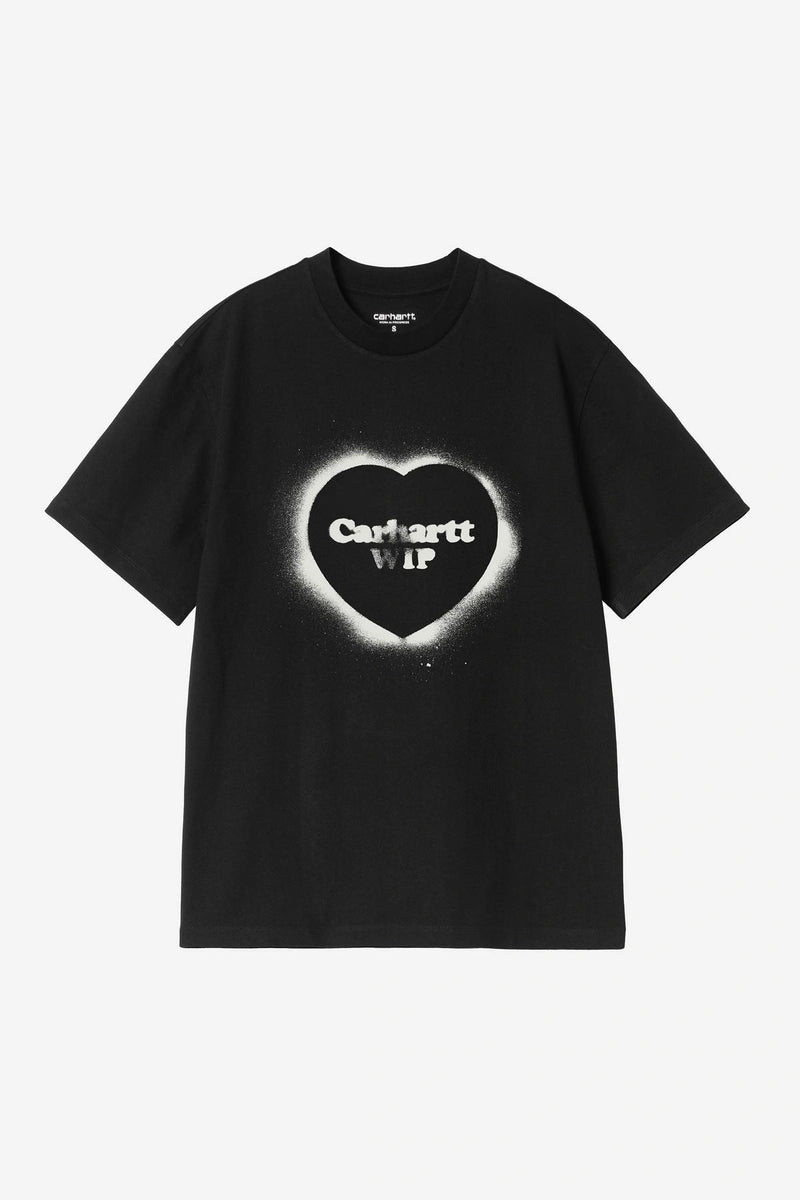 Women's S/S Spray Heart T-Shirt