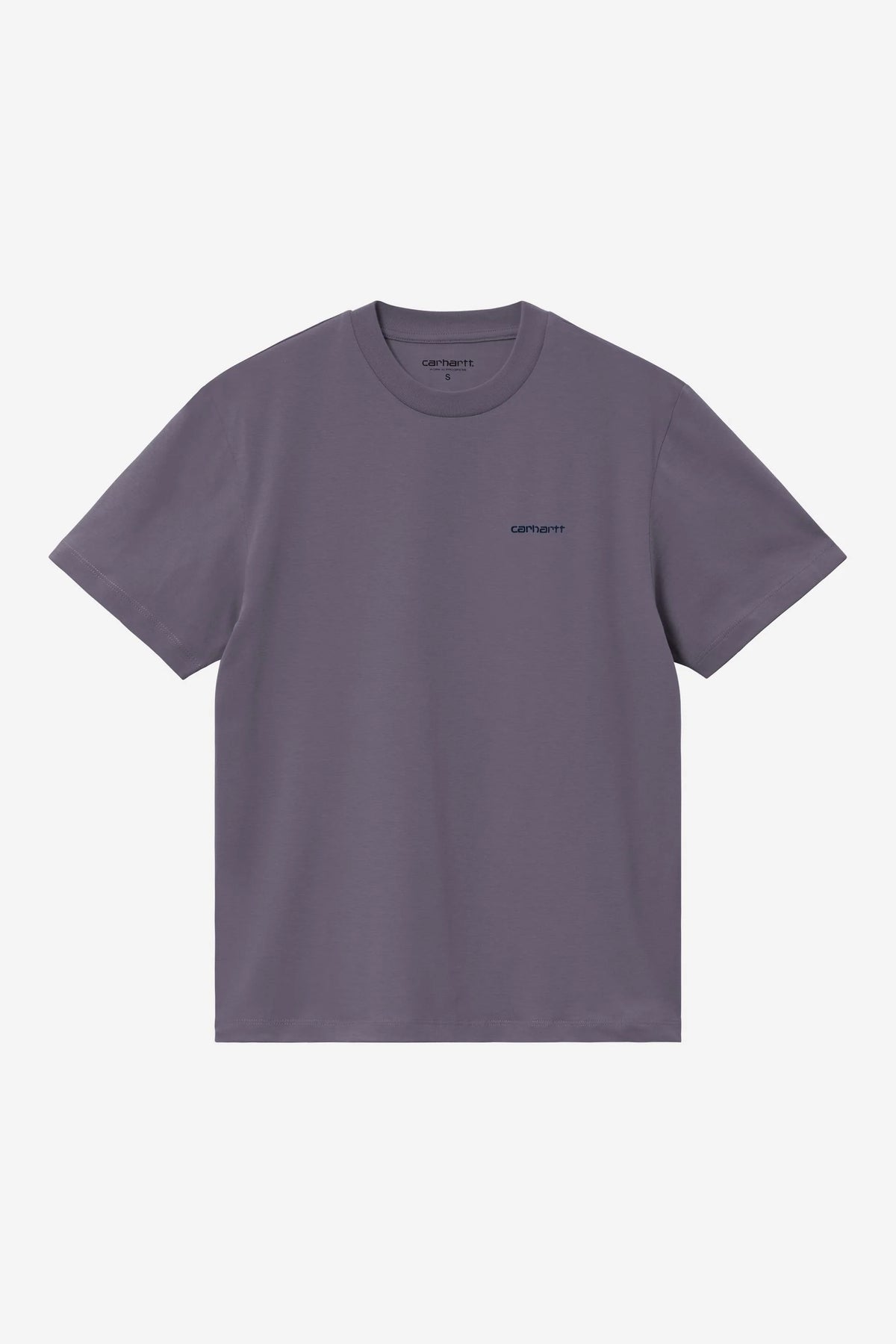 Women's S/S Script Embroidery T-Shirt