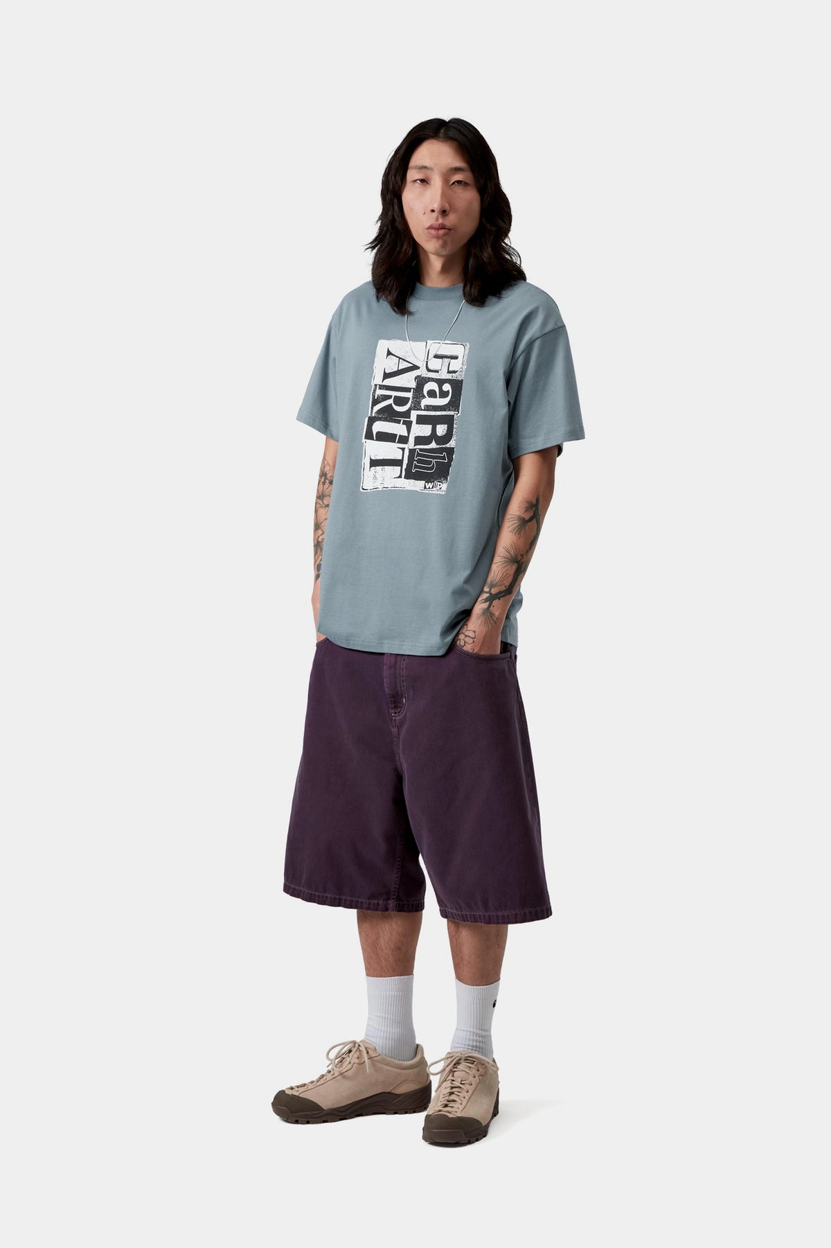 S/S Moving Letterpress T-Shirt