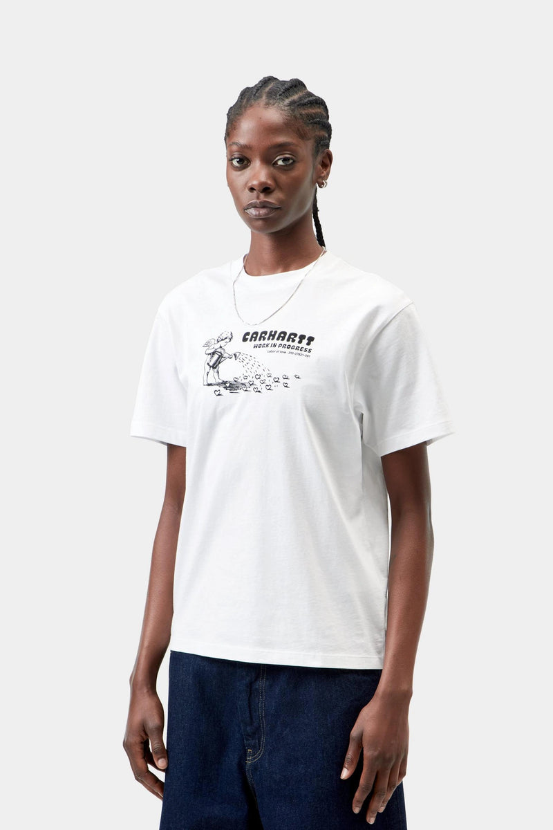 Women's S/S Bumper Sticker T-Shirt