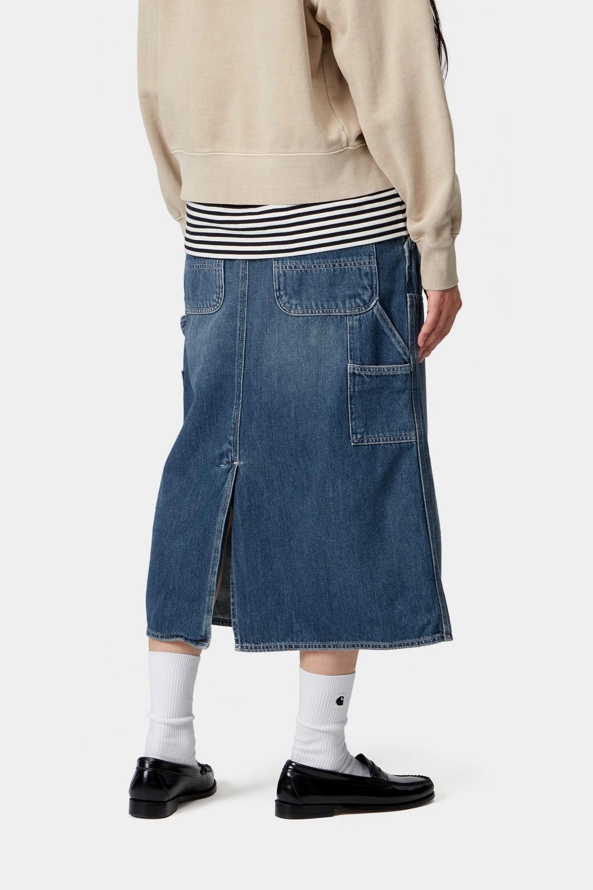 W' Double Knee Skirt