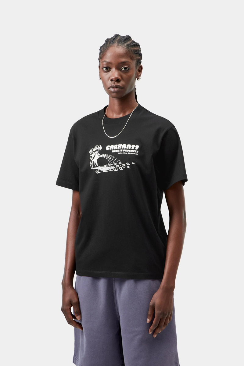 Women's S/S Bumper Sticker T-Shirt