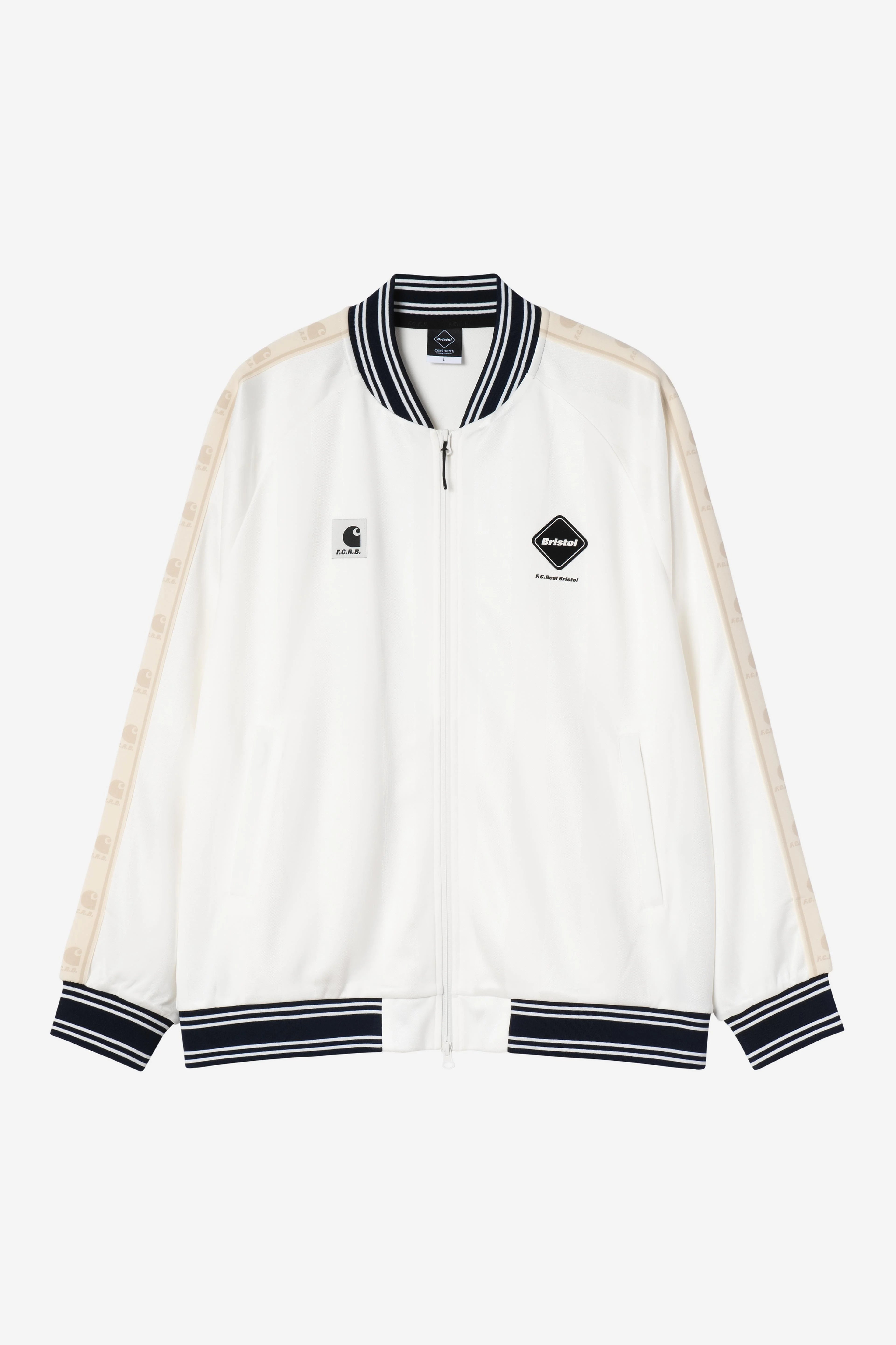 F.C.Real Bristol x Carhartt WIP Varsity Track Jersey Blouson