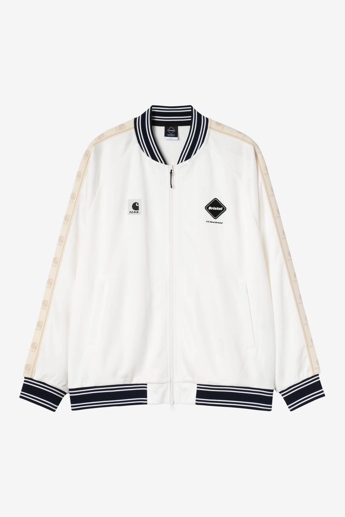 F.C.Real Bristol x Carhartt WIP Varsity Track Jersey Blouson