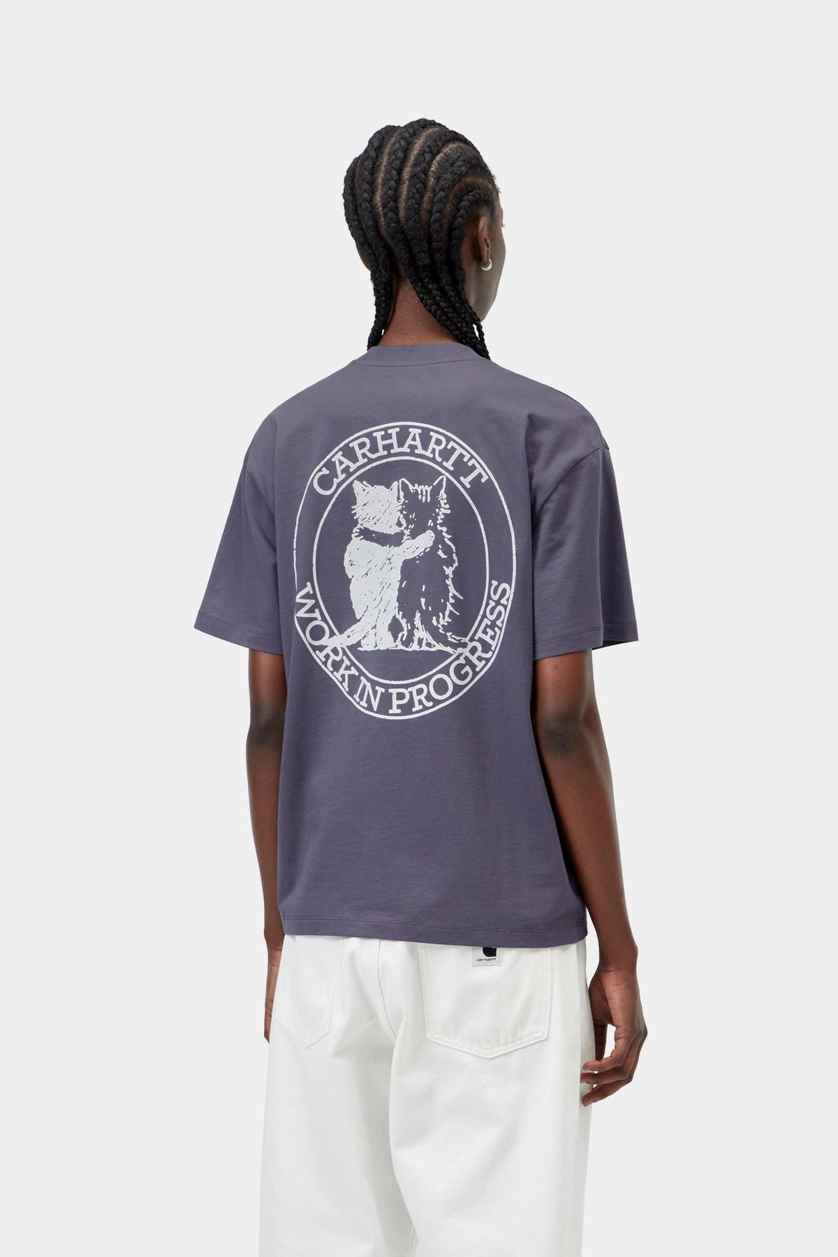 Women's S/S Hugging Cats T-Shirt