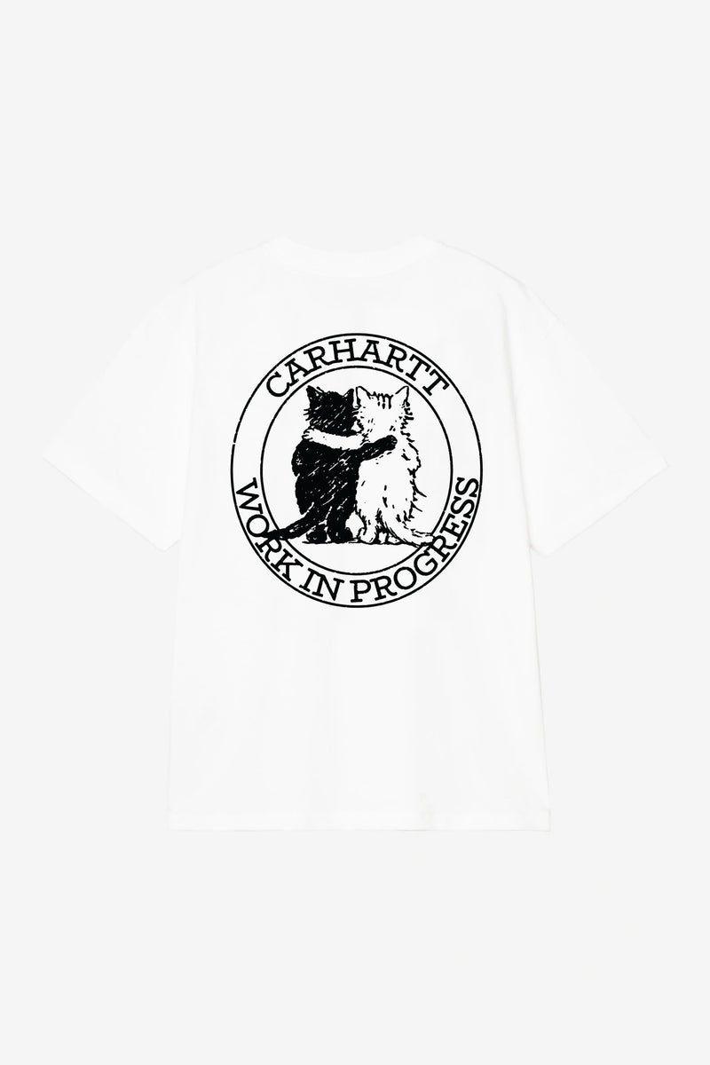 Women's S/S Hugging Cats T-Shirt