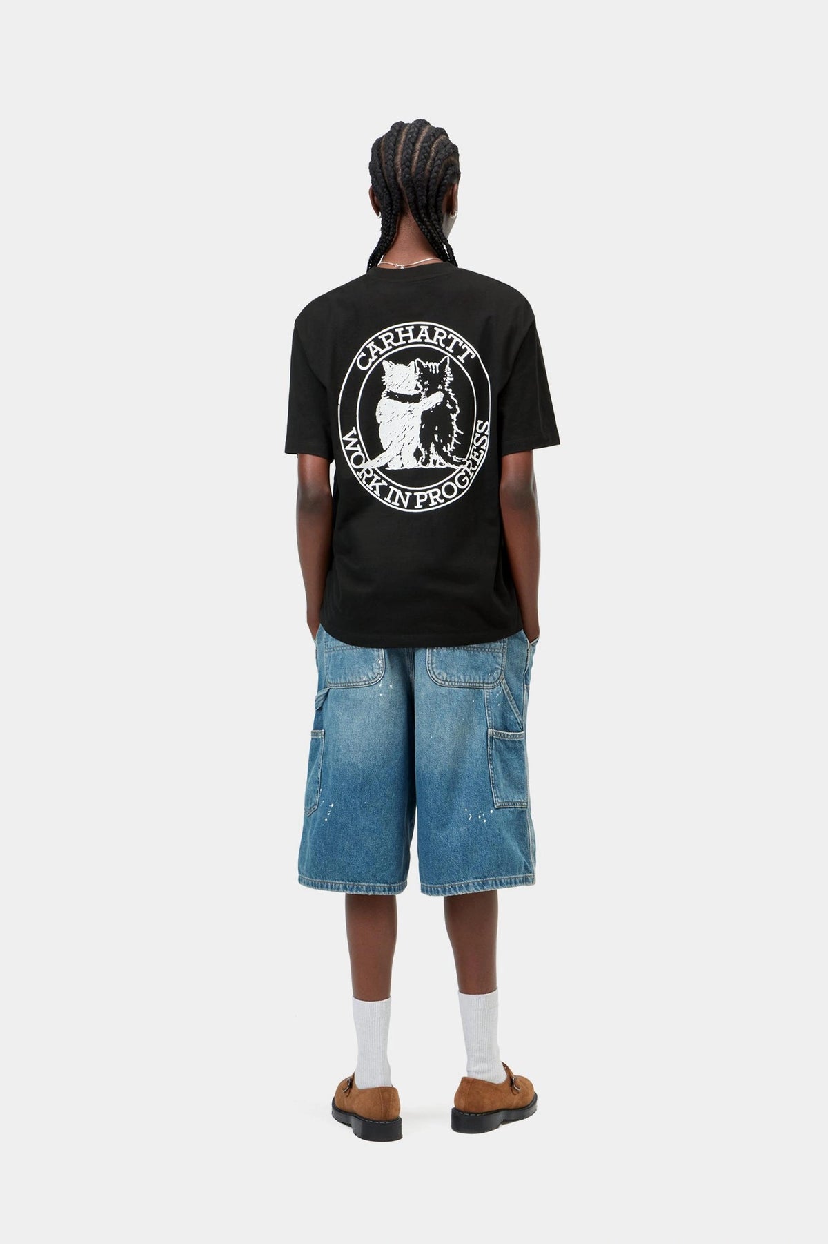 Women's S/S Hugging Cats T-Shirt