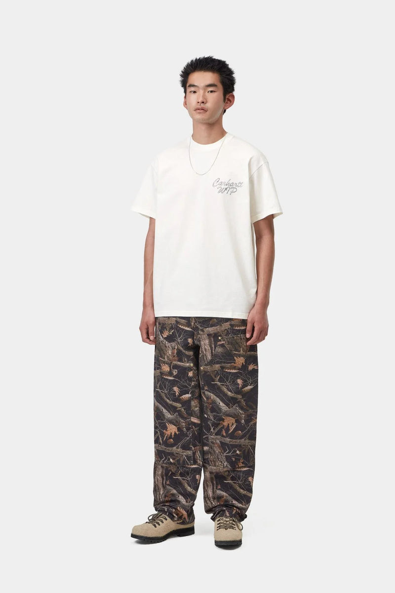 S/S Hatching Script T-Shirt