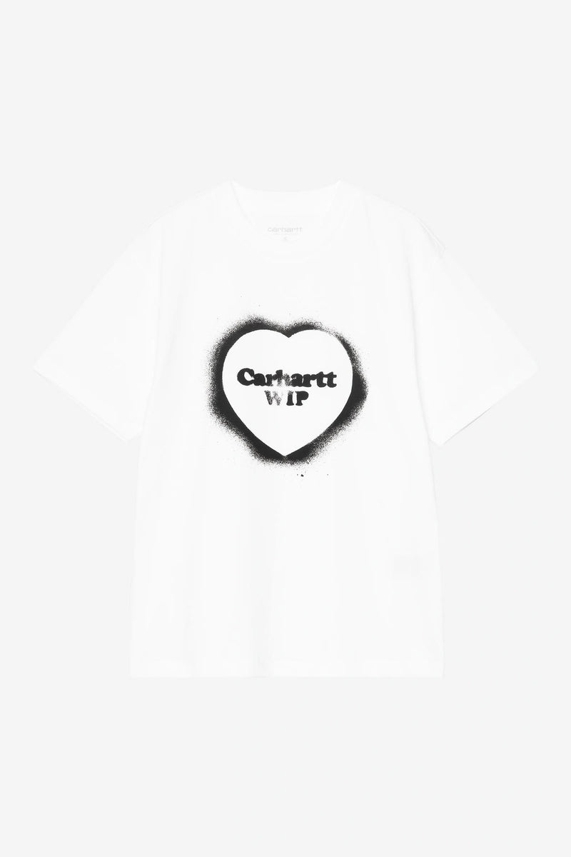 Women's S/S Spray Heart T-Shirt