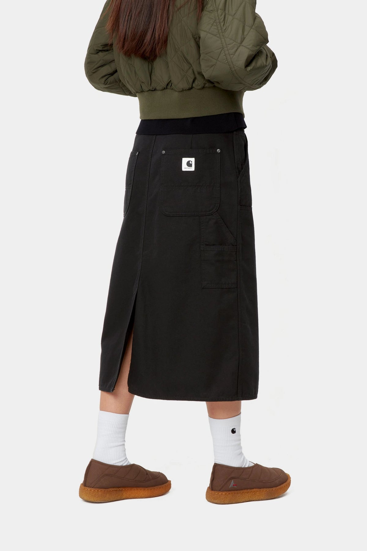 W' Double Knee Skirt