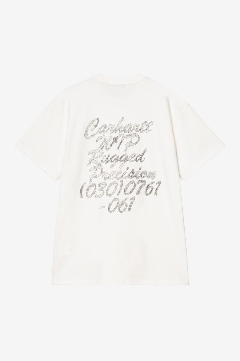 S/S Hatching Script T-Shirt