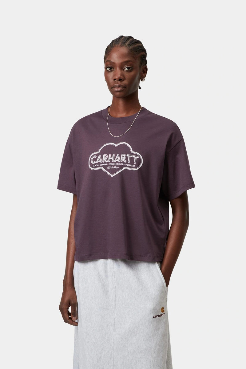 W' S/S Cloud Heart T-Shirt