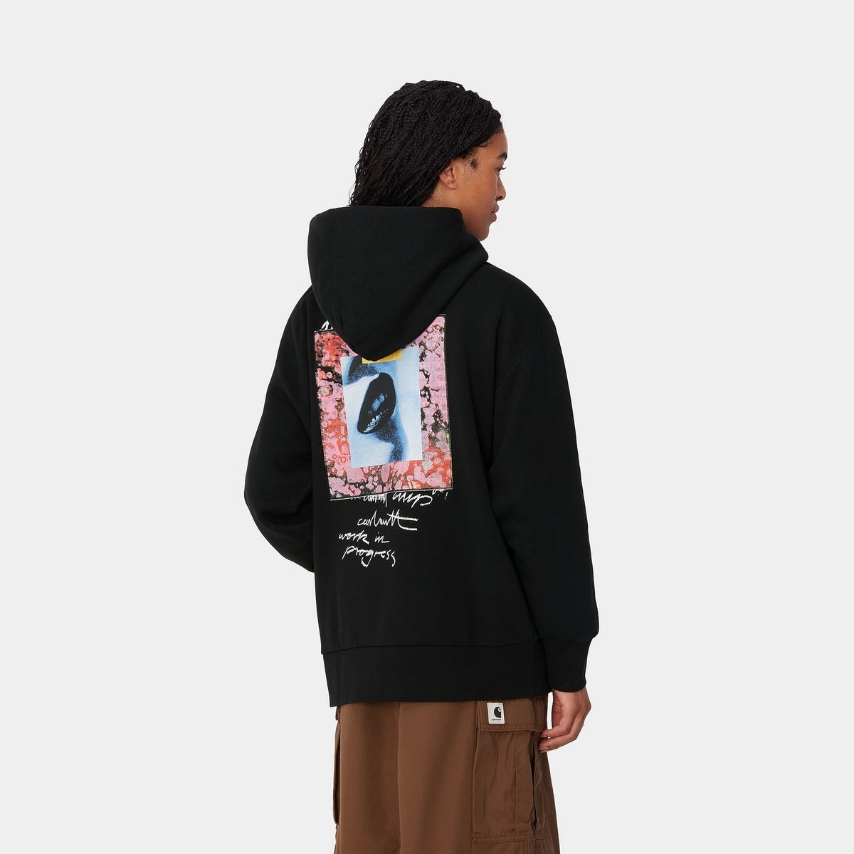 W' Hooded Lips Sweat